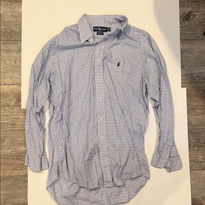 Polo by Ralph Lauren Men's Blue Plaid Shirt